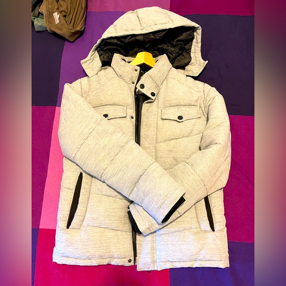 Jack and Jones silver/grey light puffer - Picture 1 of 1